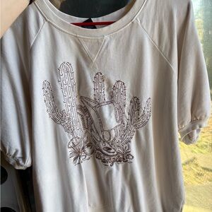 Wrangler Retro Cream Sweatshirt